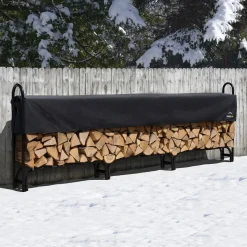 ShelterLogic Firewood Storage-Heavy Duty Firewood Rack, 12 ft.