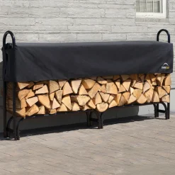 ShelterLogic Firewood Storage-Heavy Duty Firewood Rack, 8 ft.