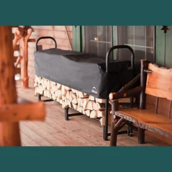 ShelterLogic Firewood Storage-Heavy Duty Firewood Rack, 8 ft.