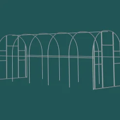 ShelterLogic High Tunnel Greenhouses-High Tunnel Greenhouse, Frame and End Panel Frame