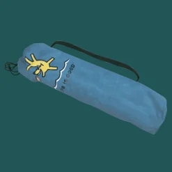 Life is Good® Beach Tables-Blue 22" Square Compact Folding Beach Table