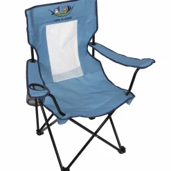 Life is Good® Quad Chairs-Light Blue Mesh Back Quad Chair
