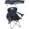 Life is Good® Canopy Chairs|Canopy Beach Chairs-Navy Blue Canopy Chair