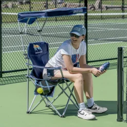 Life is Good® Canopy Chairs|Canopy Beach Chairs-Navy Blue Canopy Chair