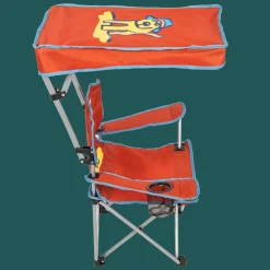 Life is Good® Quad Chairs|Canopy Chairs-Orange Kids Canopy Quad Chair