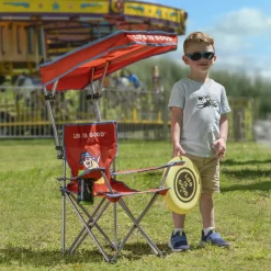 Life is Good® Quad Chairs|Canopy Chairs-Orange Kids Canopy Quad Chair