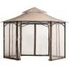 ShelterLogic Soft-Top Gazebos-Magnolia Gazebo, 11 ft. x 11 ft. Bronze
