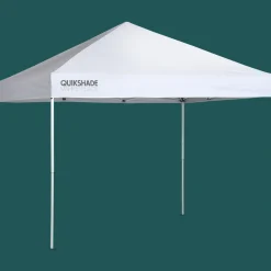 QuikShade Pop-Up Canopies|Canopy Tents-Marketplace MP100 Straight Leg Pop-Up Canopy, 10 ft. x 10 ft. White