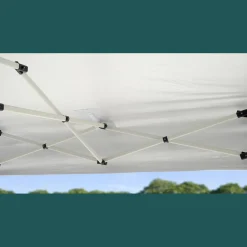 QuikShade Pop-Up Canopies|Canopy Tents-Marketplace MP100UC Straight Leg Pop-Up Canopy, 10 ft. x 10 ft. White