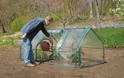 Miracle-Gro Patio Greenhouses|Portable Greenhouses-3 x 8 x 3 ft Clear Mini Greenhouse