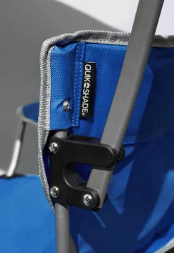 QuikShade Canopy Beach Chairs-Quik Shade Kids Shade Folding Chair, Blue/Silver