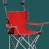 QuikShade Canopy Beach Chairs-Quik Shade Kids Shade Folding Chair, Red/Silver