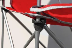 QuikShade Canopy Beach Chairs-Quik Shade Kids Shade Folding Chair, Red/Silver