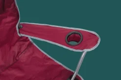 QuikShade Canopy Chairs|Canopy Beach Chairs-Quik Shade Max Shade Folding Chair - Red/Gray