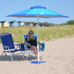 Rio Beach Beach Umbrellas-7 ft. Market Umbrella with ANCHORX™