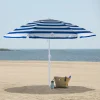 Rio Beach Beach Umbrellas-6 x 6 ft Multi Beach Umbrella with Integrated Sand Anchor