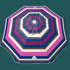 Rio Beach Beach Umbrellas-6.5 x 6.5 ft Multi Beach Umbrella with Sand Anchor