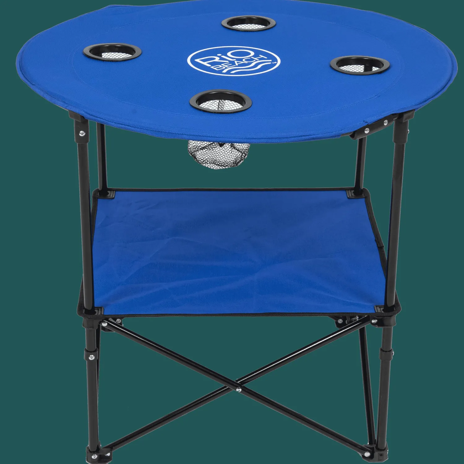 Rio Beach Tables|Beach Tables-Blue 28” Folding Portable Family Table