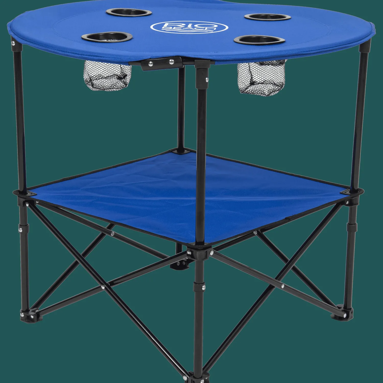 Rio Beach Tables|Beach Tables-Blue 28” Folding Portable Family Table