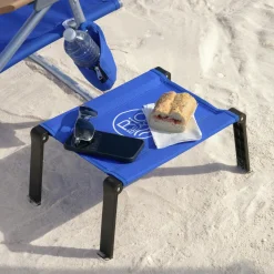 Rio Beach Beach Tables-Blue Ultra Compact Fabric Folding Table