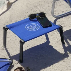 Rio Beach Beach Tables-Blue Ultra Compact Fabric Folding Table