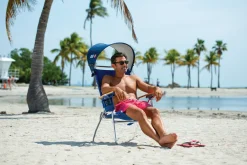 Rio Beach Canopy Beach Chairs-Multi My Canopy Personal Chair Shade