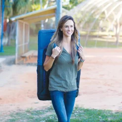 Rio Beach Stadium Seats-RIO Gear 3 x 2 x 3 ft Blue Go Anywhere Chair