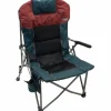 Rio Beach Quad Chairs-RIO Gear Navy Deluxe Hard Arm Quad Chair