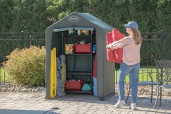 Scotts Garden Sheds|Portable Sheds-Garden Shed 4 x 4 x 6' Green Peak