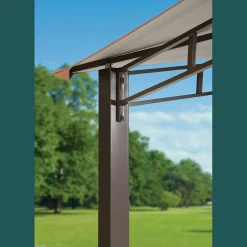 ShelterLogic Soft-Top Gazebos-Sequoia Gazebo, 12 ft. x 12 ft. Bronze