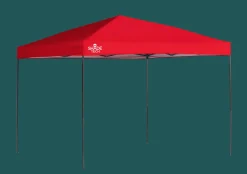 QuikShade Canopy Tents|Pop-Up Canopies-Shade Tech ST144 Straight Leg Pop-Up Canopy, 12 ft. x 12 ft. Blue