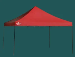 QuikShade Canopy Tents|Pop-Up Canopies-Shade Tech ST144 Straight Leg Pop-Up Canopy, 12 ft. x 12 ft. Blue