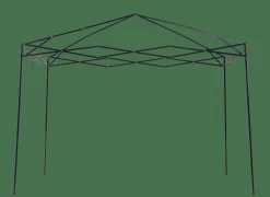 QuikShade Pop-Up Canopies-Shade Tech Straight Leg Pop-Up Canopy Tent Blue