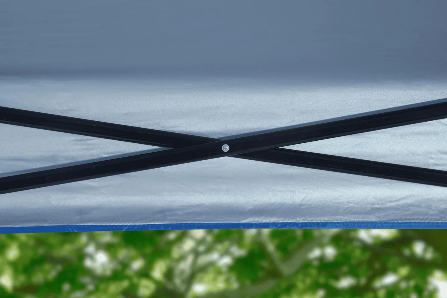 QuikShade Pop-Up Canopies-Shade Tech Straight Leg Pop-Up Canopy Tent Blue