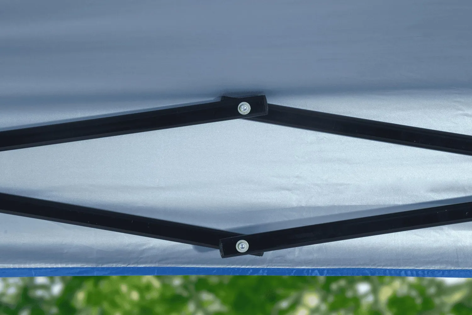 QuikShade Pop-Up Canopies-Shade Tech Straight Leg Pop-Up Canopy Tent Red