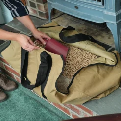 ShelterLogic Accessories|Firewood Storage-11 x 31 x 22 ft Sandstone Extra Large Heavy Duty Multipurpose Carrier Bag