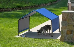 ShelterLogic Pet Shade-Blue Dog Shade Canopy