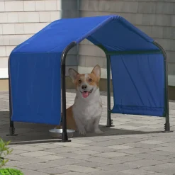 ShelterLogic Pet Shade-Blue Dog Shade Canopy