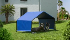 ShelterLogic Pet Shade-Blue Dog Shade Canopy