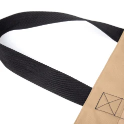 ShelterLogic Firewood Storage-Extra Large Heavy Duty Firewood Bag 31x11x 22 in. Tan