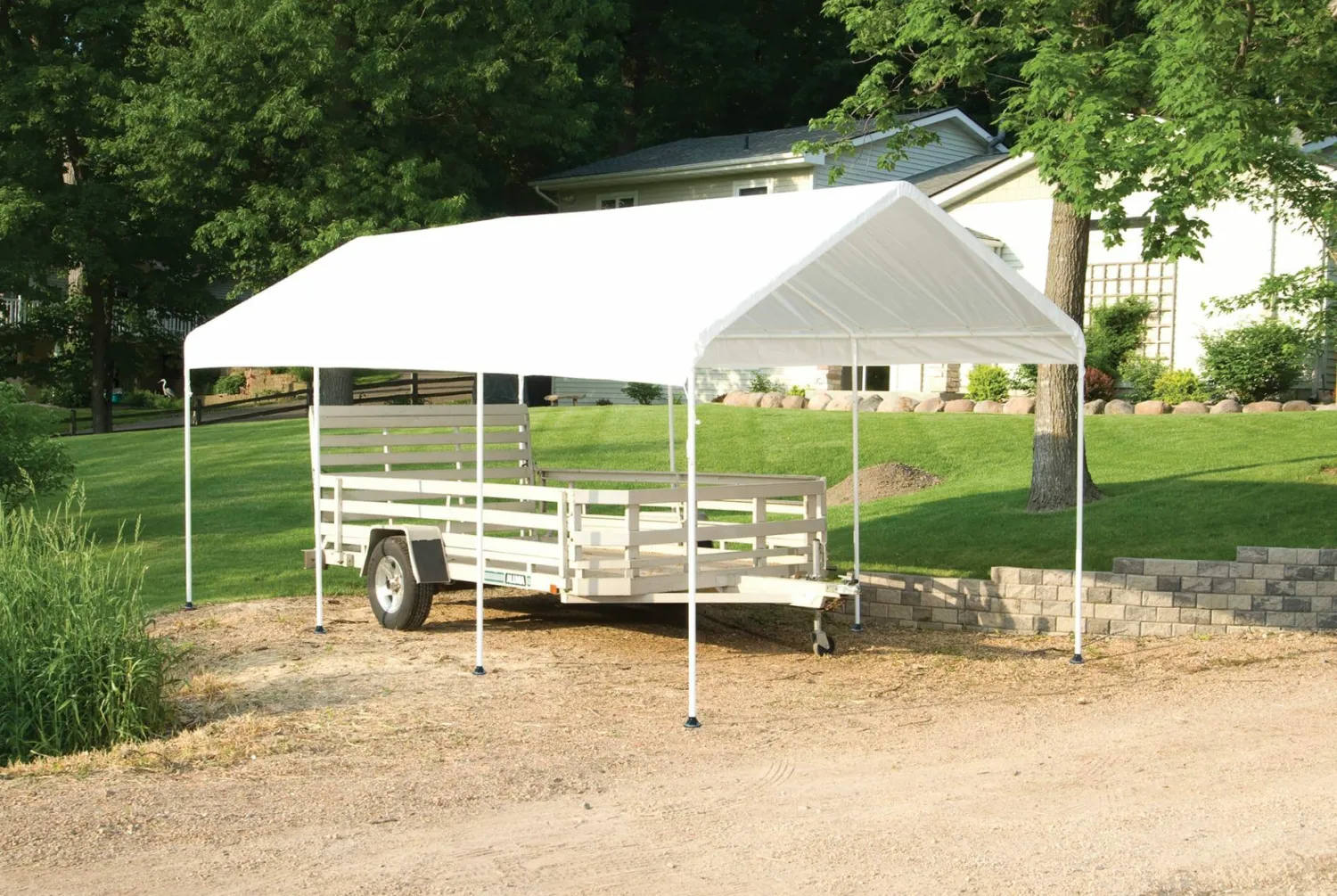 ShelterLogic Canopy Tents-MaxAP 10 x 20 x 10 ft White