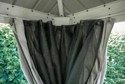 Sojag Gazebo Curtains-12 x 12 x 7 ft Taupe Curtains for Messina and Mykonos Outdoor Gazebo Models