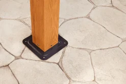 Sojag Gazebo Curtains-Black Curtains for Fontana Gazebo, 10 ft. x 12 ft., Spun