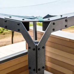 Sojag Pergolas-Dunwich 8 ft. x 8 ft. Pergola Teal