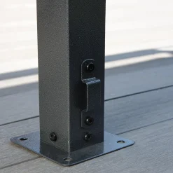 Sojag Pergolas-Dunwich 8 ft. x 8 ft. Pergola Teal