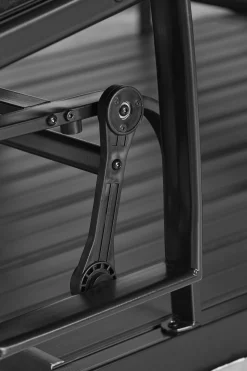 Sojag Outdoor Seating-Houston 5 x 9 x 6 ft Charcoal 4-Seater Glider Swing