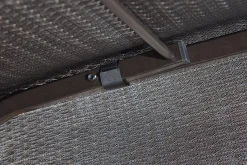 Sojag Outdoor Seating-Houston 5 x 9 x 6 ft Dark Brown 4-Seater Glider Swing