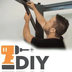 Sojag Outdoor Seating-Houston 5 x 9 x 6 ft Dark Brown 4-Seater Glider Swing