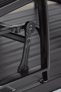 Sojag Outdoor Seating-Houston 5 x 9 x 6 ft Dark Brown 4-Seater Glider Swing