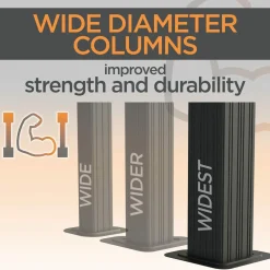 Sojag Hard-Top Gazebos-Kiana 10 x 12 x 9.5 ft Black Double Roof Aluminum Frame Gazebo With Netting